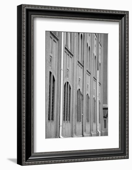 Historic Building Architecture in Monochrome-SNEHITDESIGN-Framed Photographic Print
