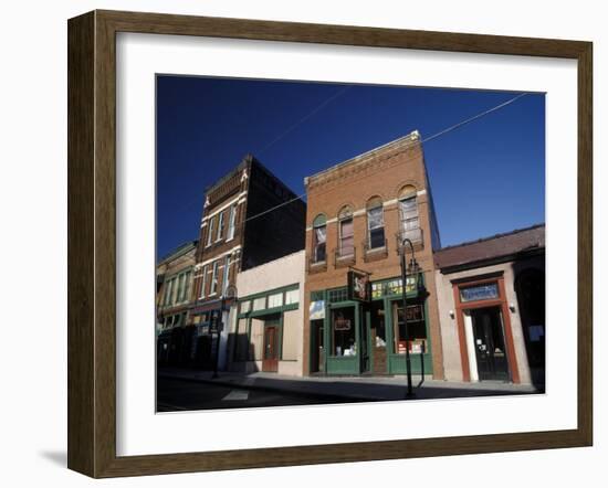 Historic Buildings in South Central Old City, Knoxville, Tennessee-Walter Bibikow-Framed Photographic Print