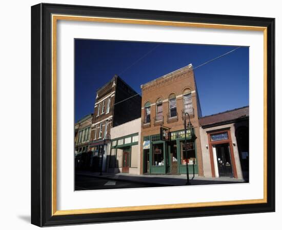 Historic Buildings in South Central Old City, Knoxville, Tennessee-Walter Bibikow-Framed Photographic Print