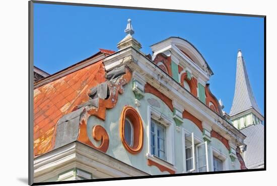 Historic buildings in the old town, Tallinn, Estonia-Keren Su-Mounted Photographic Print