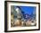 Historic Centre at Dusk, Pelourinho, Salvador, Bahia, Brazil-Peter Adams-Framed Photographic Print