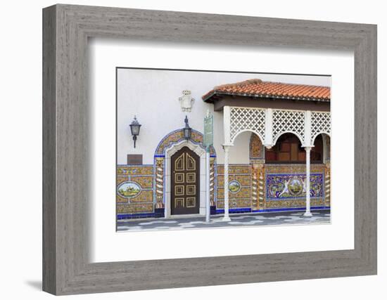 Historic Columbia Restaurant in Ybor City, Tampa, Florida, United States of America, North America-Richard Cummins-Framed Photographic Print