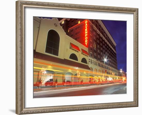 Historic Davenport Hotel, Spokane, Washington-Chuck Haney-Framed Photographic Print