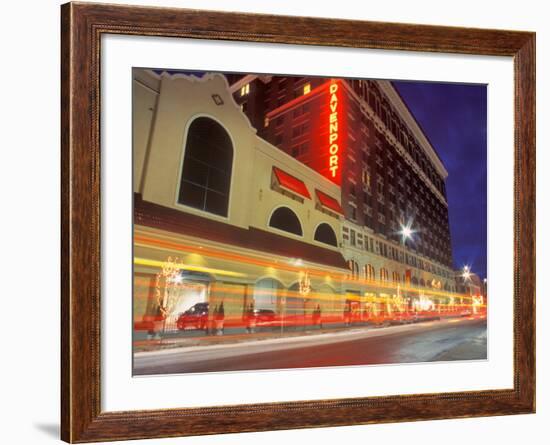 Historic Davenport Hotel, Spokane, Washington-Chuck Haney-Framed Photographic Print