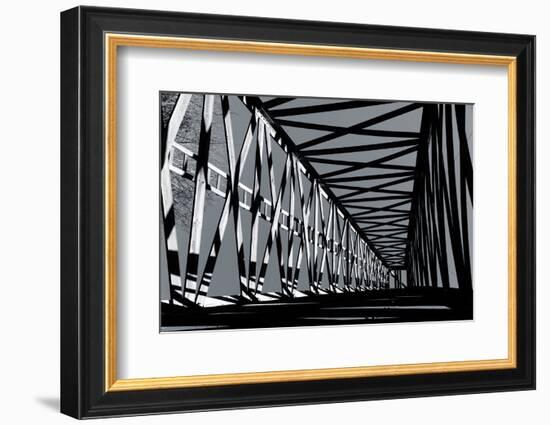 Historic Derrick-pudding-Framed Photographic Print