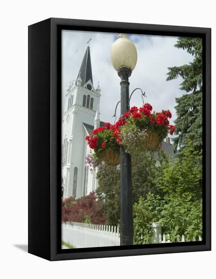 Historic District, Mackinac Island, Michigan, USA-Ethel Davies-Framed Premier Image Canvas