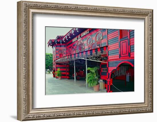 Historic Firehouse Ponce Puerto Rico-George Oze-Framed Photographic Print