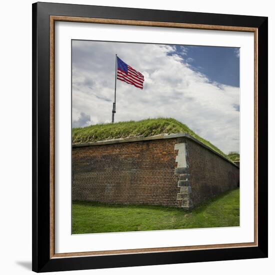 Historic Fort Mchenry, Birthplace of the Star Spangled Banner-Jerry Ginsberg-Framed Photographic Print