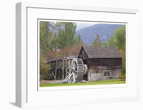 Historic Grist Mill-Donald Paulson-Framed Giclee Print