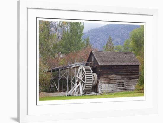 Historic Grist Mill-Donald Paulson-Framed Giclee Print