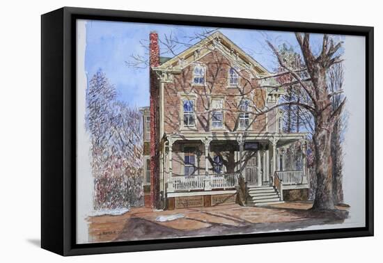 Historic Home, Westfield, NJ, 2010-Anthony Butera-Framed Premier Image Canvas