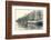 Historic Houses and Boats Along a Canal, Netherlands-Sheila Haddad-Framed Photographic Print