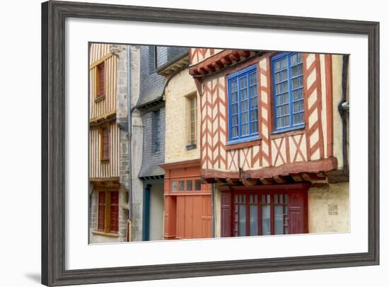 Historic Houses Of Vitre?-Cora Niele-Framed Photographic Print