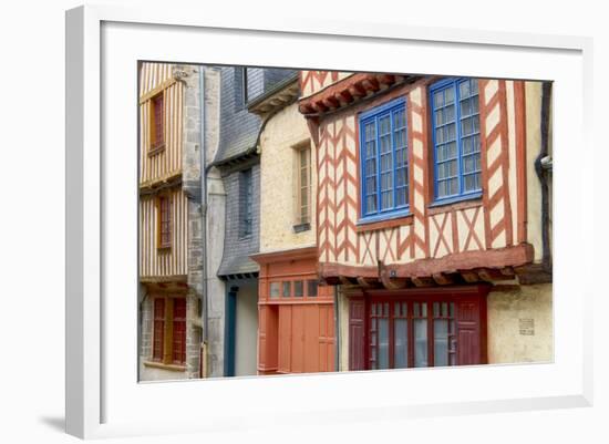 Historic Houses Of Vitre?-Cora Niele-Framed Photographic Print