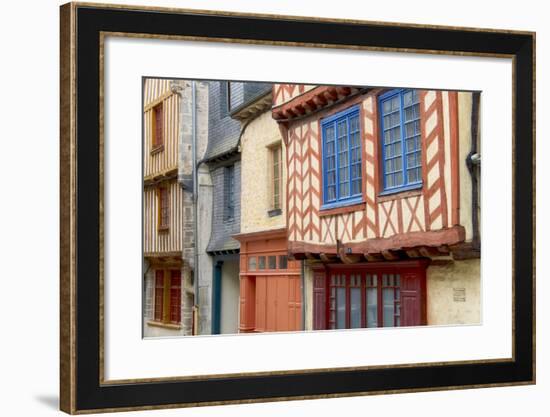 Historic Houses Of Vitre?-Cora Niele-Framed Photographic Print