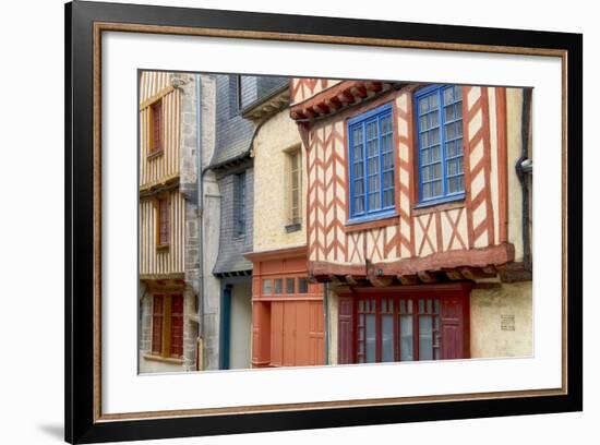 Historic Houses Of Vitre?-Cora Niele-Framed Photographic Print