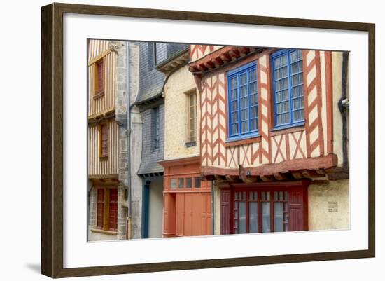 Historic Houses Of Vitre?-Cora Niele-Framed Photographic Print