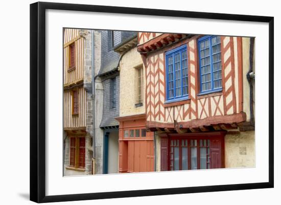 Historic Houses Of Vitre?-Cora Niele-Framed Photographic Print