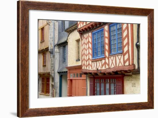 Historic Houses Of Vitre?-Cora Niele-Framed Photographic Print