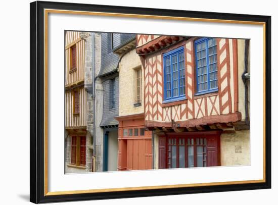 Historic Houses Of Vitre?-Cora Niele-Framed Photographic Print