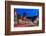 Historic Main Street at Dusk in Deadwood, South Dakota, Usa-Chuck Haney-Framed Photographic Print