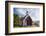 Historic Maori church on hillside above Akaroa Harbour, Onuku, near Akaroa, Banks Peninsula, Canter-Ruth Tomlinson-Framed Photographic Print