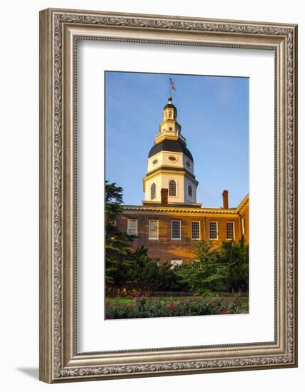 Historic Maryland State House in Annapolis, Maryland-Jerry Ginsberg-Framed Photographic Print