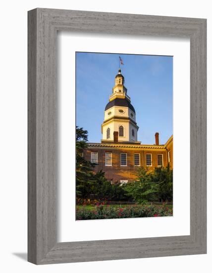 Historic Maryland State House in Annapolis, Maryland-Jerry Ginsberg-Framed Photographic Print