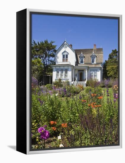 Historic Mendocino Village Inn, California, United States of America, North America-Michael DeFreitas-Framed Premier Image Canvas