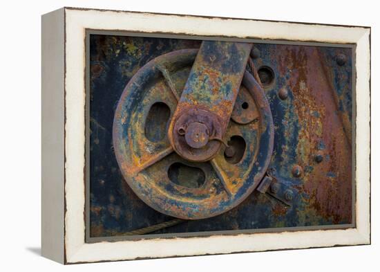 Historic Railroad IV-Kathy Mahan-Framed Premier Image Canvas