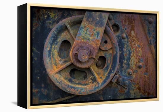 Historic Railroad IV-Kathy Mahan-Framed Premier Image Canvas