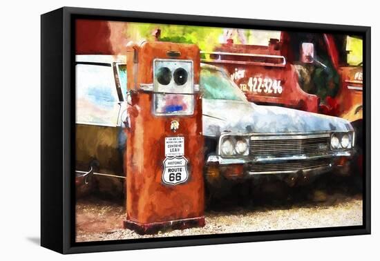 Historic Route 66-Philippe Hugonnard-Framed Premier Image Canvas