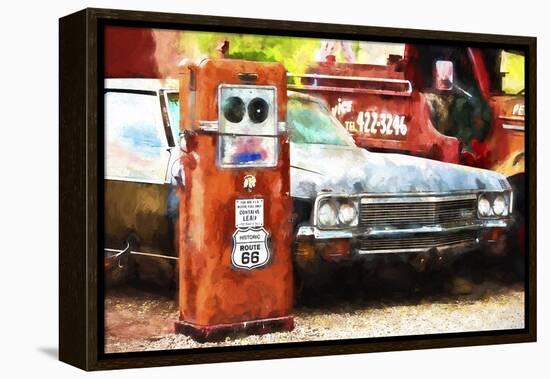 Historic Route 66-Philippe Hugonnard-Framed Premier Image Canvas