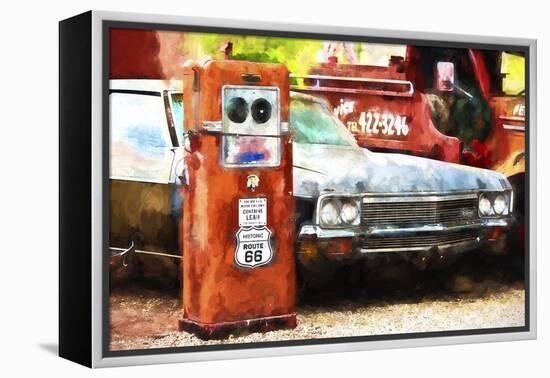 Historic Route 66-Philippe Hugonnard-Framed Premier Image Canvas