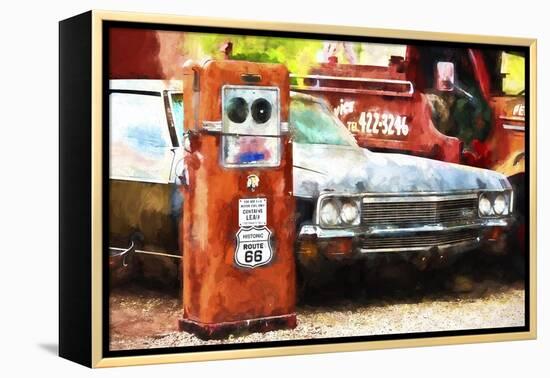 Historic Route 66-Philippe Hugonnard-Framed Premier Image Canvas