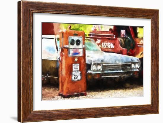 Historic Route 66-Philippe Hugonnard-Framed Giclee Print