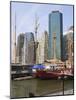 Historic Sailing Ships at South Street Seaport, Manhattan-Amanda Hall-Mounted Photographic Print