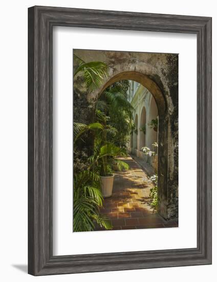 Historic Santuario and Iglesia de San Pedro Claver, Cartagena, Colombia.-Jerry Ginsberg-Framed Photographic Print