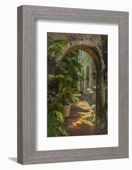 Historic Santuario and Iglesia de San Pedro Claver, Cartagena, Colombia.-Jerry Ginsberg-Framed Photographic Print