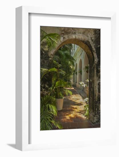 Historic Santuario and Iglesia de San Pedro Claver, Cartagena, Colombia.-Jerry Ginsberg-Framed Photographic Print