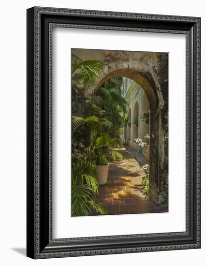 Historic Santuario and Iglesia de San Pedro Claver, Cartagena, Colombia.-Jerry Ginsberg-Framed Photographic Print