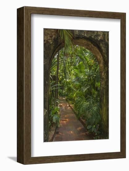 Historic Santuario and Iglesia de San Pedro Claver, Cartagena, Colombia.-Jerry Ginsberg-Framed Photographic Print