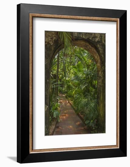 Historic Santuario and Iglesia de San Pedro Claver, Cartagena, Colombia.-Jerry Ginsberg-Framed Photographic Print