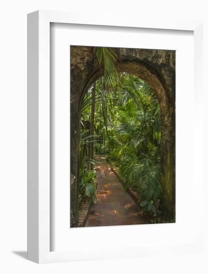 Historic Santuario and Iglesia de San Pedro Claver, Cartagena, Colombia.-Jerry Ginsberg-Framed Photographic Print