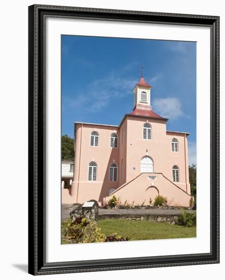 Historic Sharon Morovian Church, Barbados, Windward Islands, West Indies, Caribbean-Michael DeFreitas-Framed Photographic Print