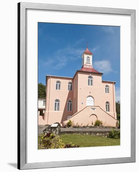 Historic Sharon Morovian Church, Barbados, Windward Islands, West Indies, Caribbean-Michael DeFreitas-Framed Photographic Print