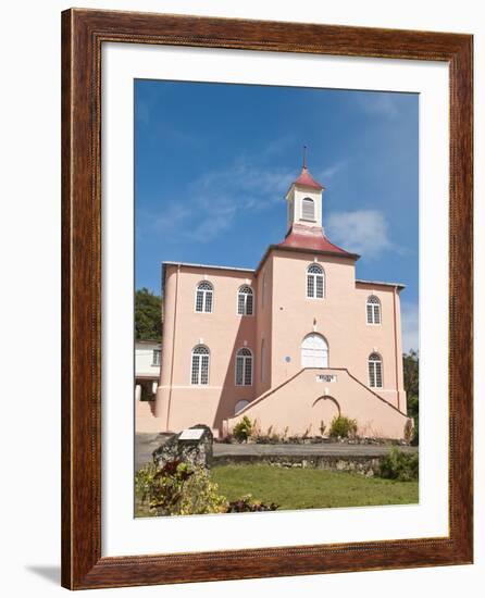 Historic Sharon Morovian Church, Barbados, Windward Islands, West Indies, Caribbean-Michael DeFreitas-Framed Photographic Print