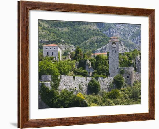 Historic Site, Stari, Bar, Montenegro-Walter Bibikow-Framed Photographic Print