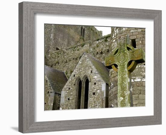 Historic Spot Where St. Patrick Preached, Rock of Cashel, Ireland-Cindy Miller Hopkins-Framed Photographic Print