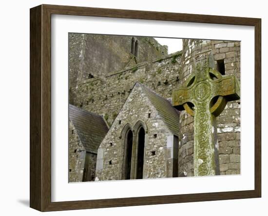 Historic Spot Where St. Patrick Preached, Rock of Cashel, Ireland-Cindy Miller Hopkins-Framed Photographic Print